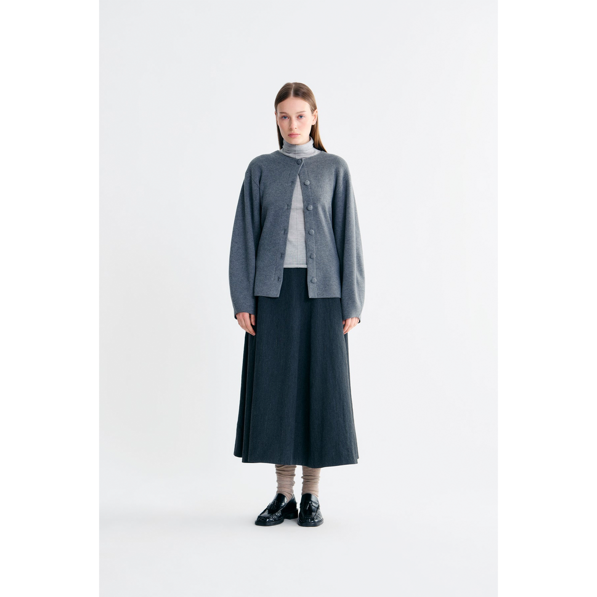 Jamila Jacket - Grey Melange