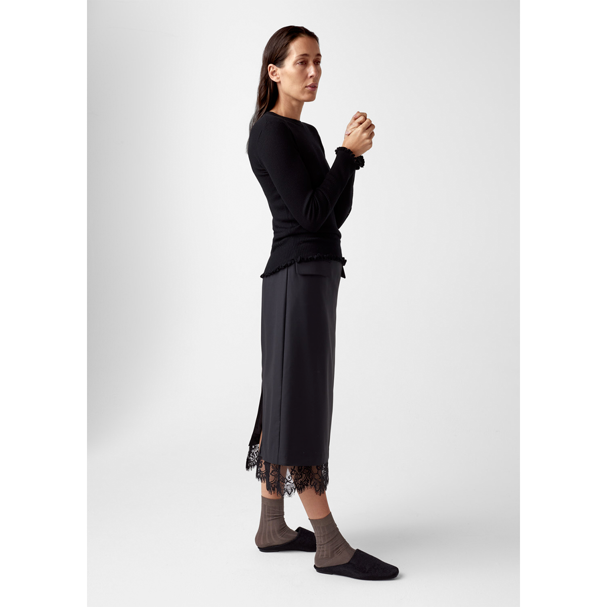 Prudy wool skirt