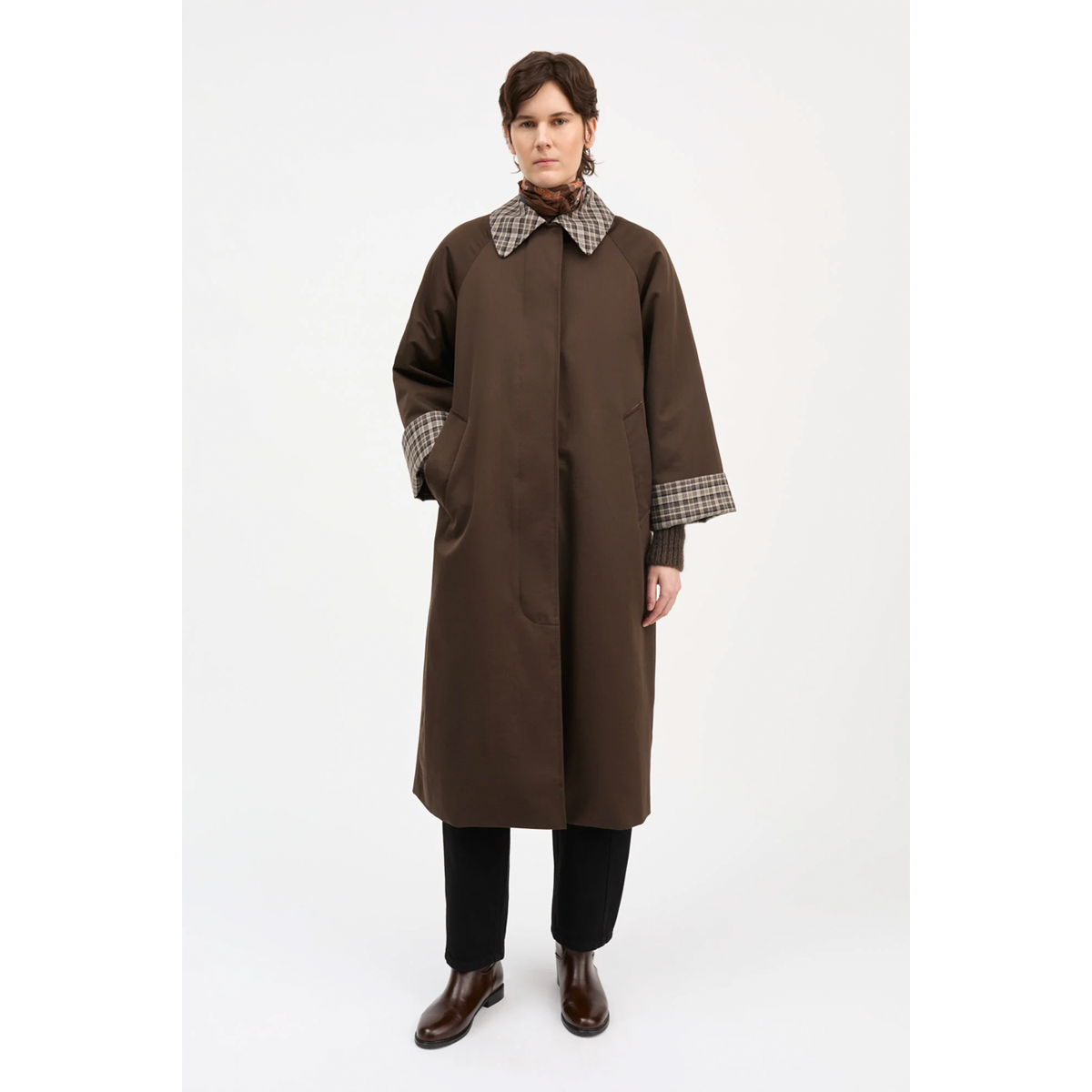 Gaby coat, Coco Brown