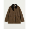 Jamie Jacket Ripstop Oilskin Silkwax, Bark