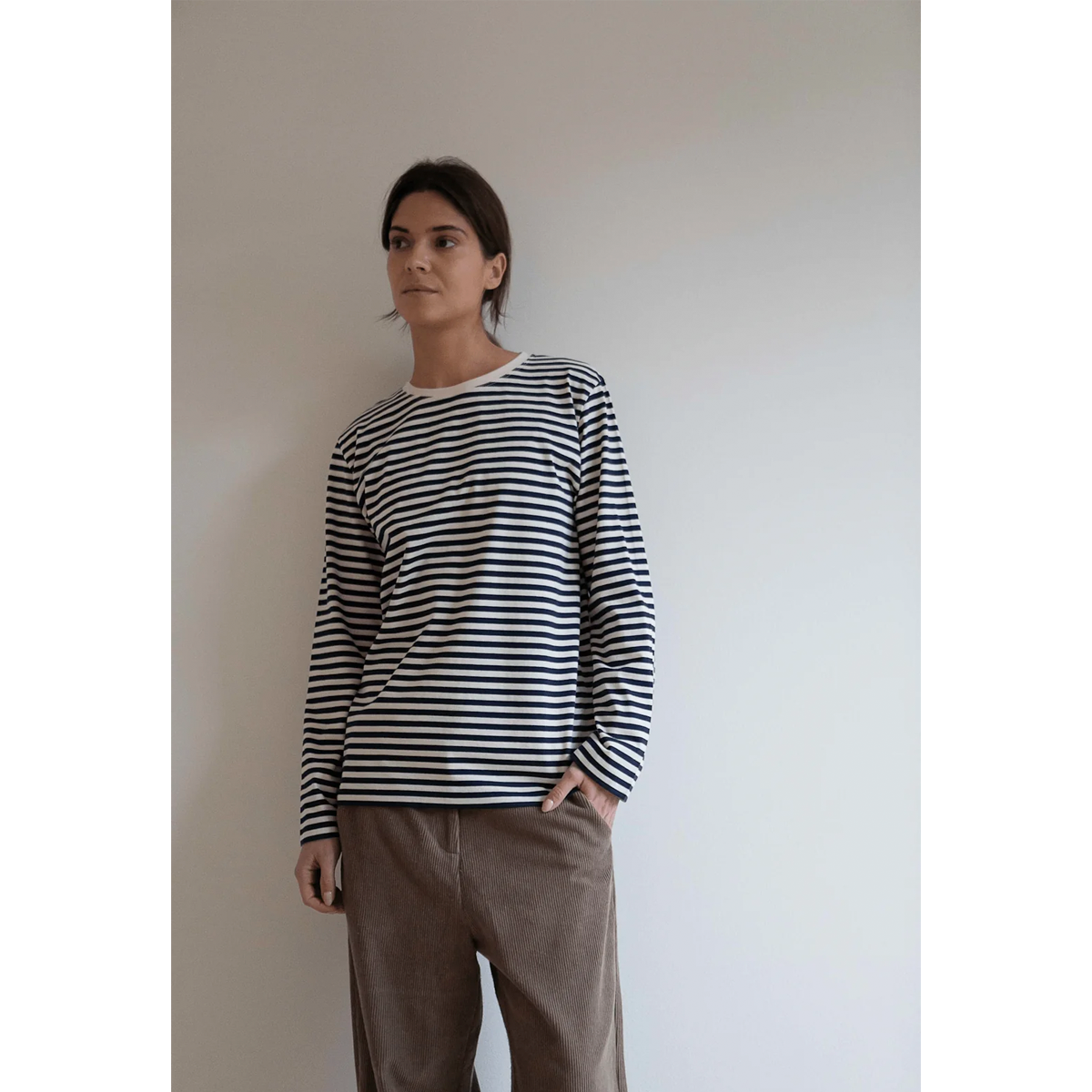 Freya Langærmet T-shirt, Night Shade