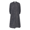Louise Shirtdress, Navy Checks
