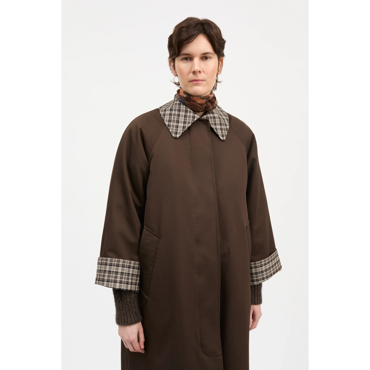Gaby coat, Coco Brown