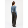 Edie Blouse, Faded Blue