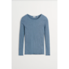 Edie Blouse, Faded Blue