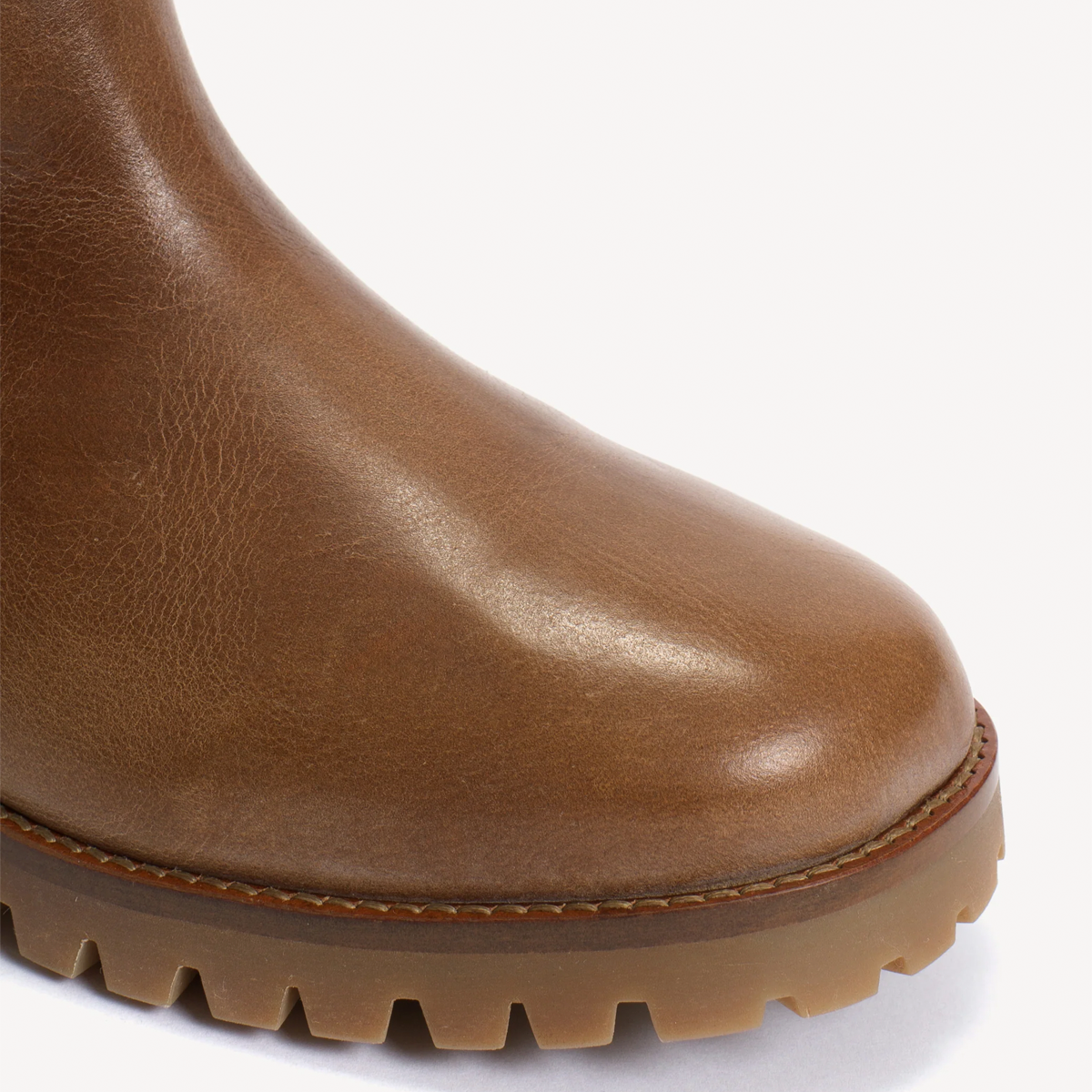 Kimmi Boot, Escovado Dark Tan