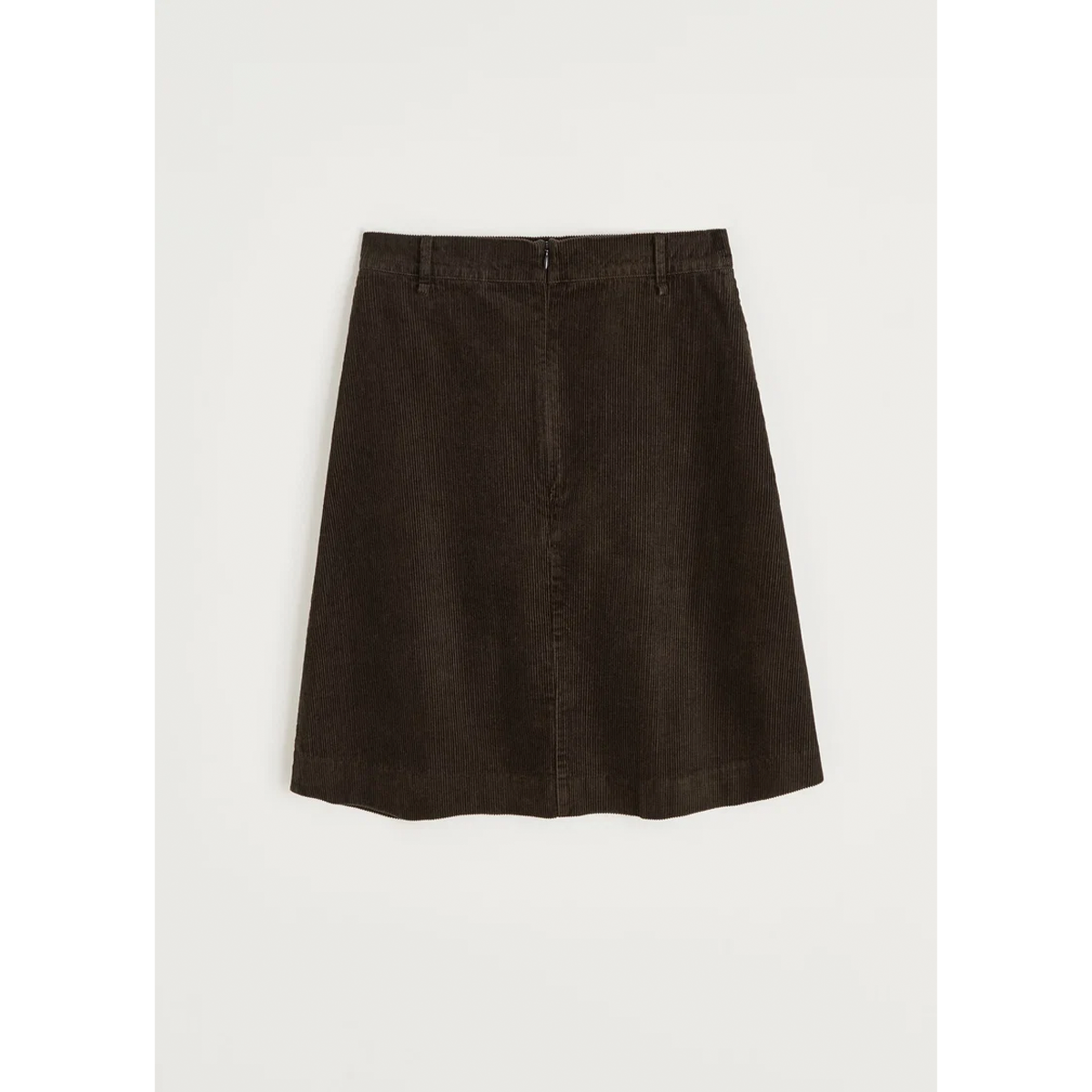 Estelle skirt short corduroy, Smokey brown
