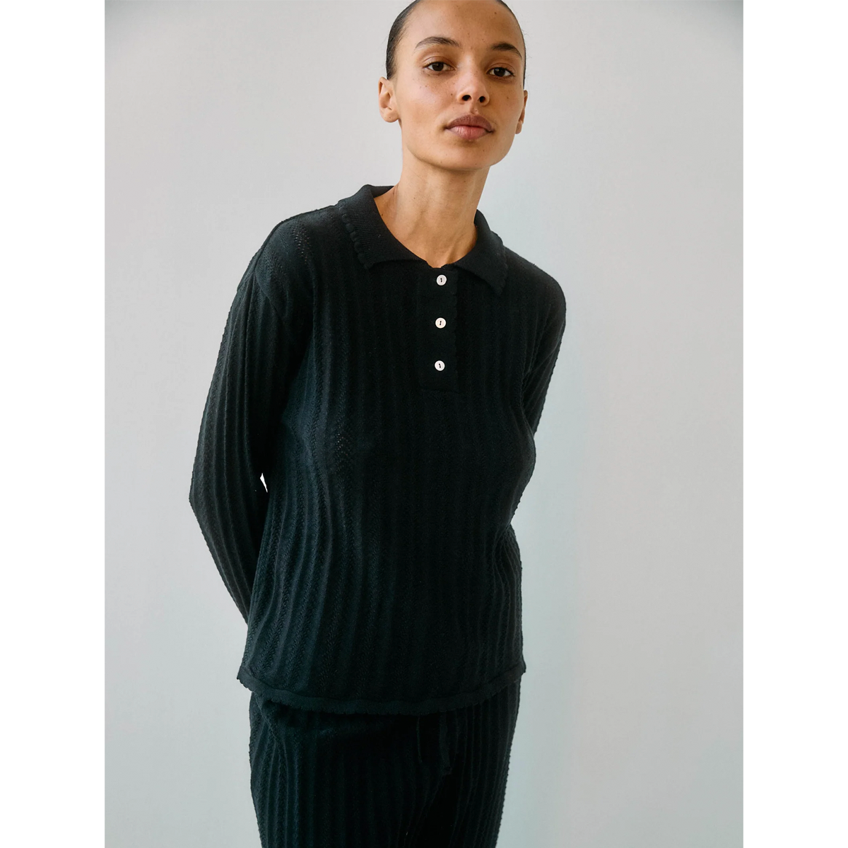 Georg LS Polo, Black