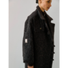 Betty Bouclé Coat Ash