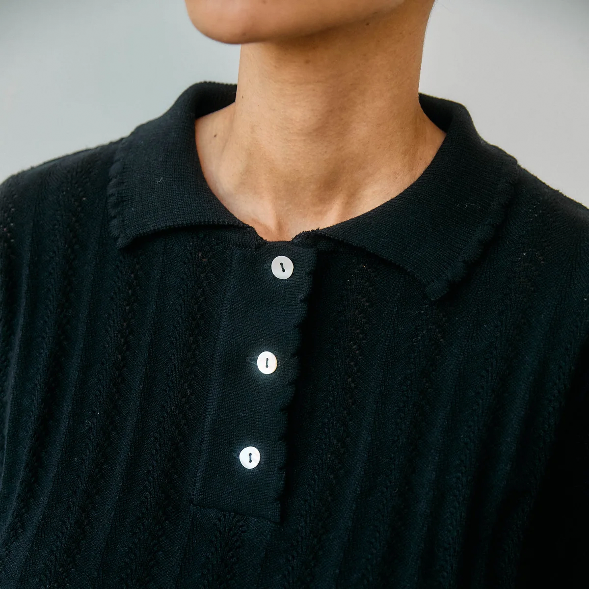 Georg LS Polo, Black