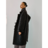 Betty Bouclé Coat Ash