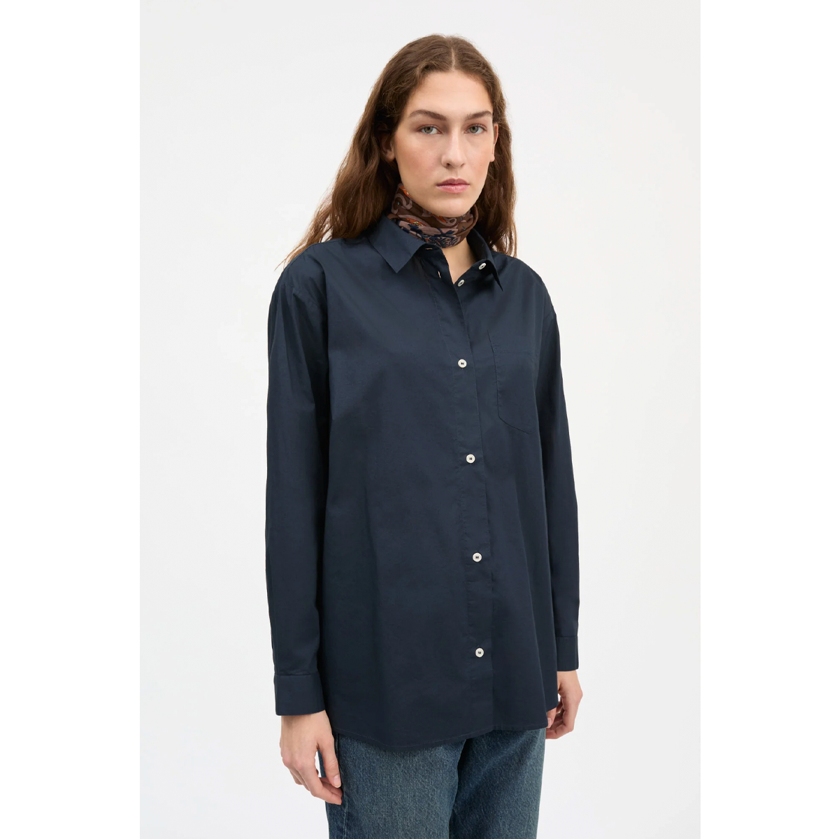Edgar shirt, Dark Navy