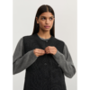 Elva vest, merino wool, Antracite