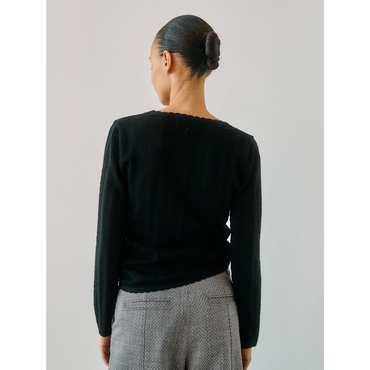 Nellie LS Blouse Black