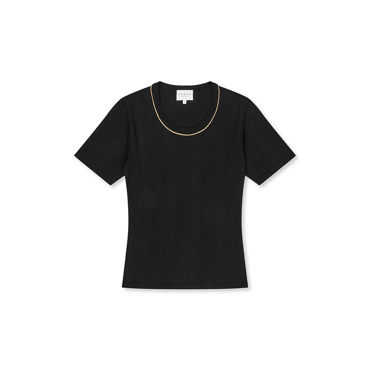 Waves Tank Top Black